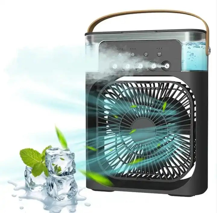 Climatizador/Ventilador De Ar Portátil  Com Iluminação
