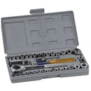 Jogo de Soquetes com Catraca 40 Peças em Estojo