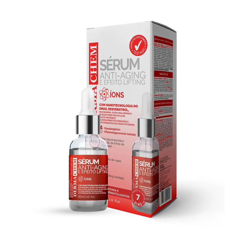 Sérum Anti-envelhecimento e Lifting - Efeito Dermachem