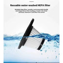 Aspirador de Pó Portátil (sem fio) 70W Bateria HEPA USB -Recarregável