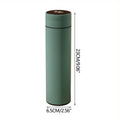 Garrafa Térmica 500ML Com Led Inox - Display Digital