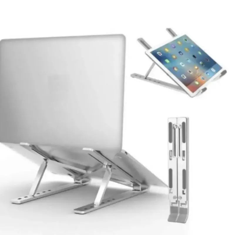 Suporte De Alumínio Ajustável/Regulável Para Notebook