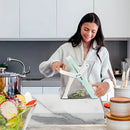 Cortador Manual Multifuncional de Aço Inoxidável -5 funções