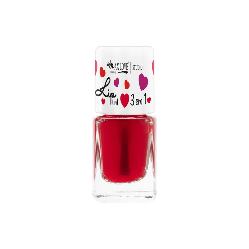 Lip Tint 3 em 1 Max Love com Ácido Hialurônico, Rosehip e D-Pantenol 9ml