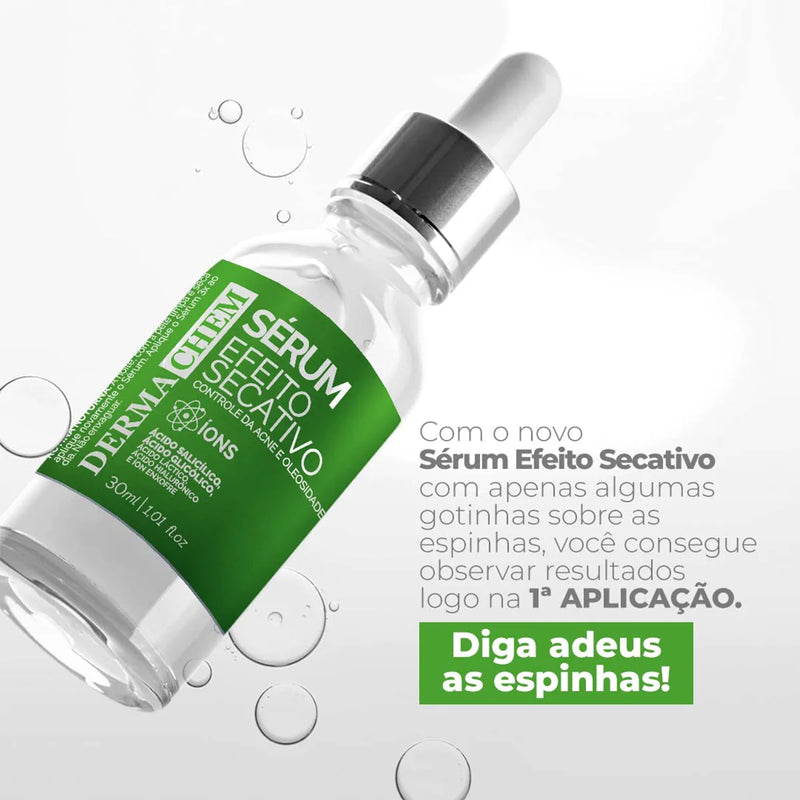Sérum Efeito Seco Controle de Acne e Oleosidade