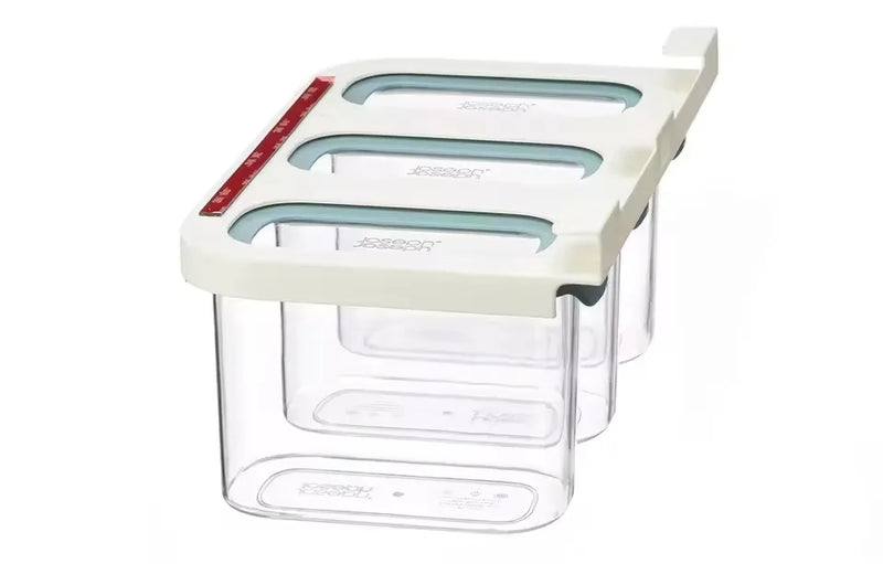 Conjunto Suspenso de Armazenamento de Alimentos 3 Potes 1,3L