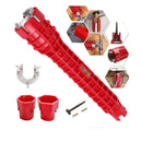 Chave Hidráulica -Profissional -Instalar Torneiras Chave de Encanador  8 em 1