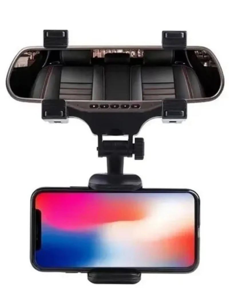 Suporte de Celular para Retrovisor de Carro Ajustável