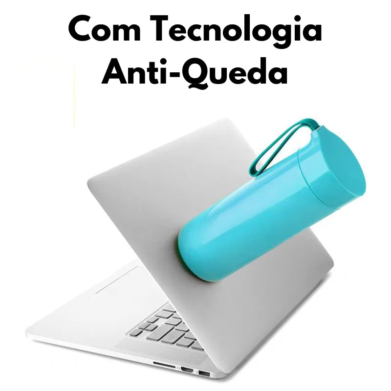 Garrafa Térmica Antiqueda -Resistente Á Prova de Vazamento Base de Ventosa 400ml