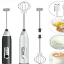 Mixer Portátil Recarregável 3 Velocidades USB em Inox