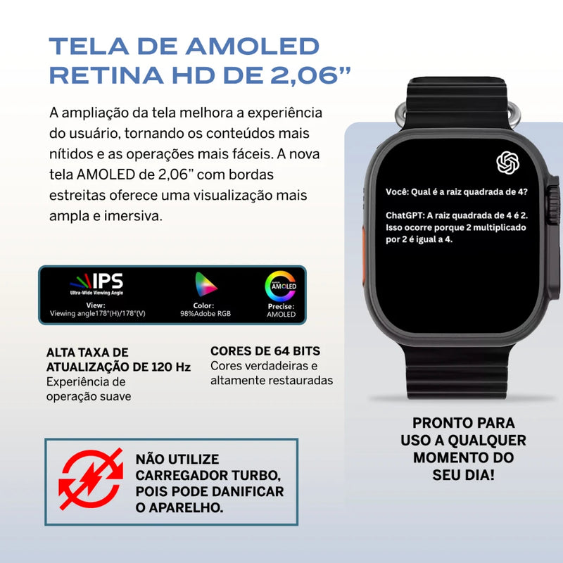Relógio Watch GS10 Ultra - 41mm Bracelet