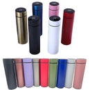 Garrafa Térmica Inteligente 500ml com Display Digital de Temperatura em Inox