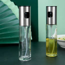 Pulverizador de Azeite e Vinagre Spray 100ml em Vidro para Cozinha e Air Fryer