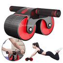 Roda Abdominal Fitness Musculação Aparelho Estável Rebote Alça Antiderrapante