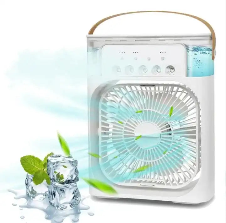 Climatizador/Ventilador De Ar Portátil  Com Iluminação