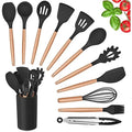 Kit Ùtensílios para Cozinha Silicone BPA -12 Peças