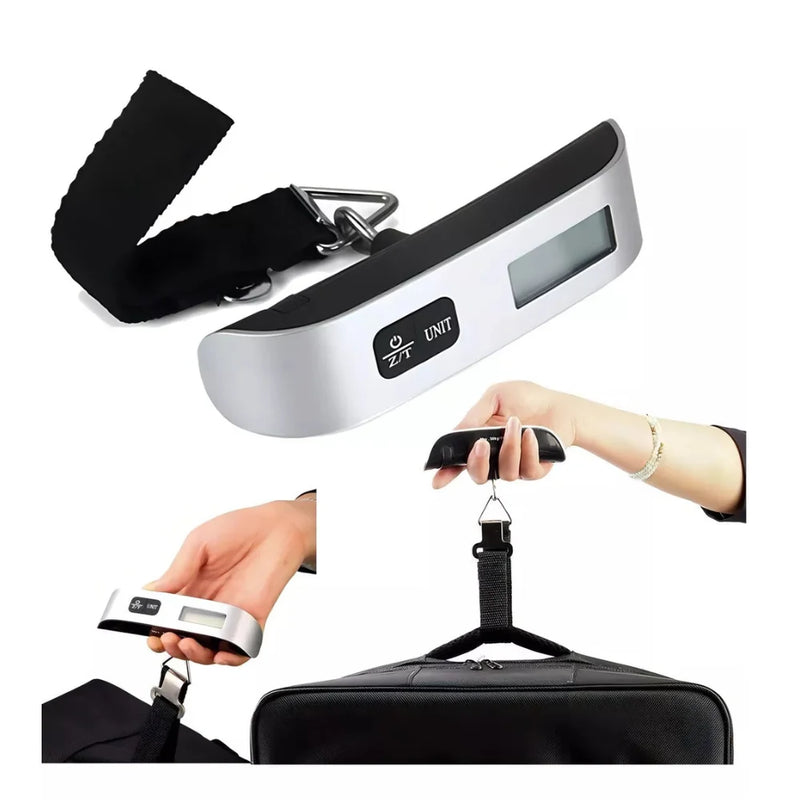 Balança Digital de Gancho Portátil 50Kg com Função Tara