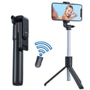 Bastão de Selfie Tripé Multifuncional com Controle Bluetooth