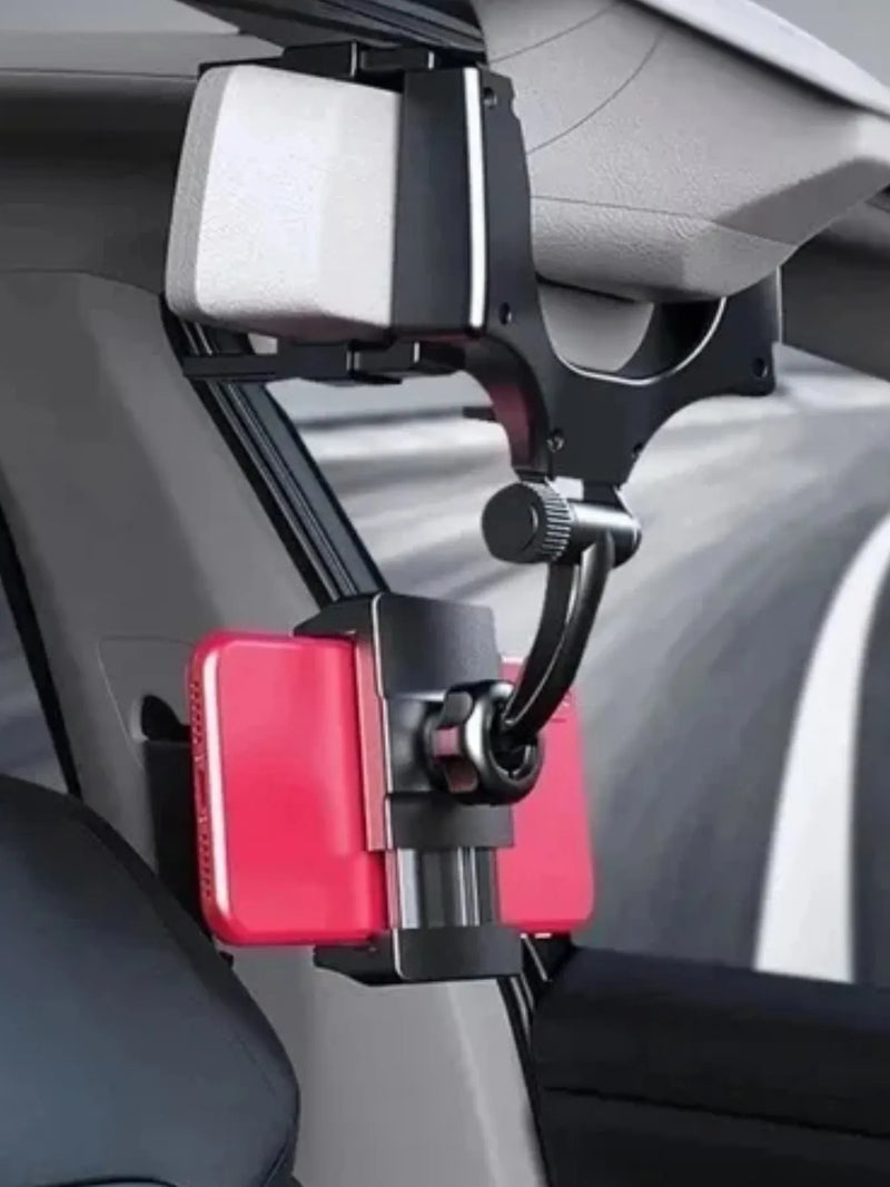 Suporte de Celular para Retrovisor de Carro Ajustável