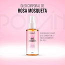 Óleo Corporal Rosa Mosqueta Vegano 120ml - Porán
