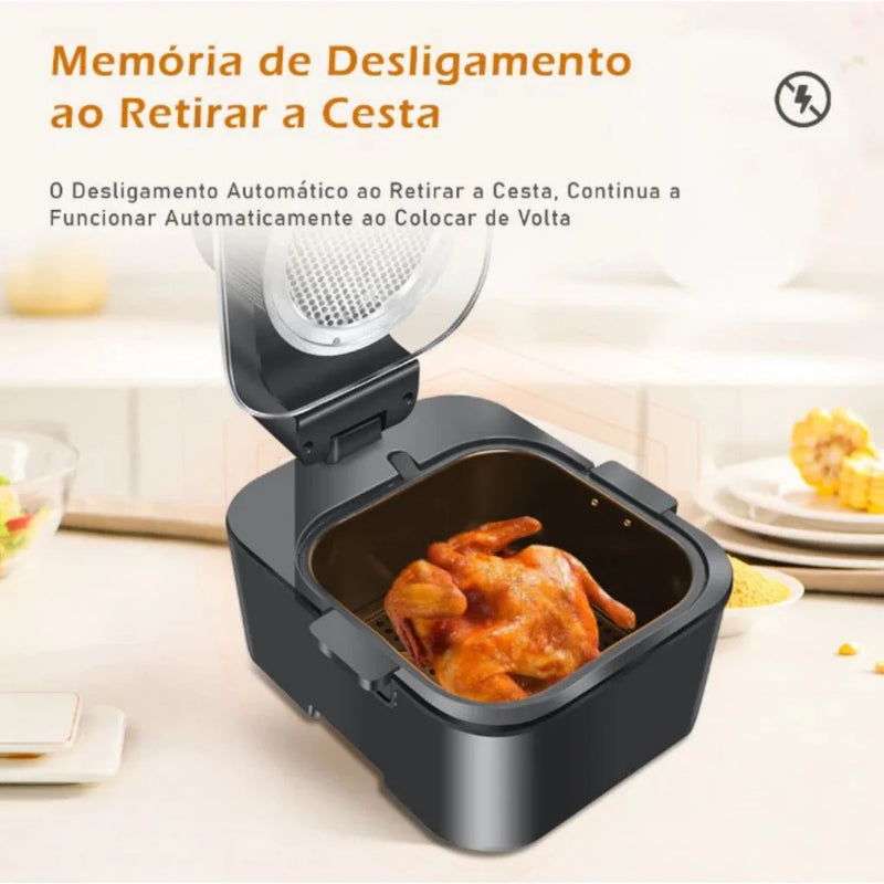 Air Fryer 7L Touch Screen – Fritadeira Elétrica Saudável