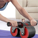 Roda Abdominal Fitness Musculação Aparelho Estável Rebote Alça Antiderrapante