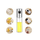 Pulverizador de Azeite e Vinagre Spray 100ml em Vidro para Cozinha e Air Fryer