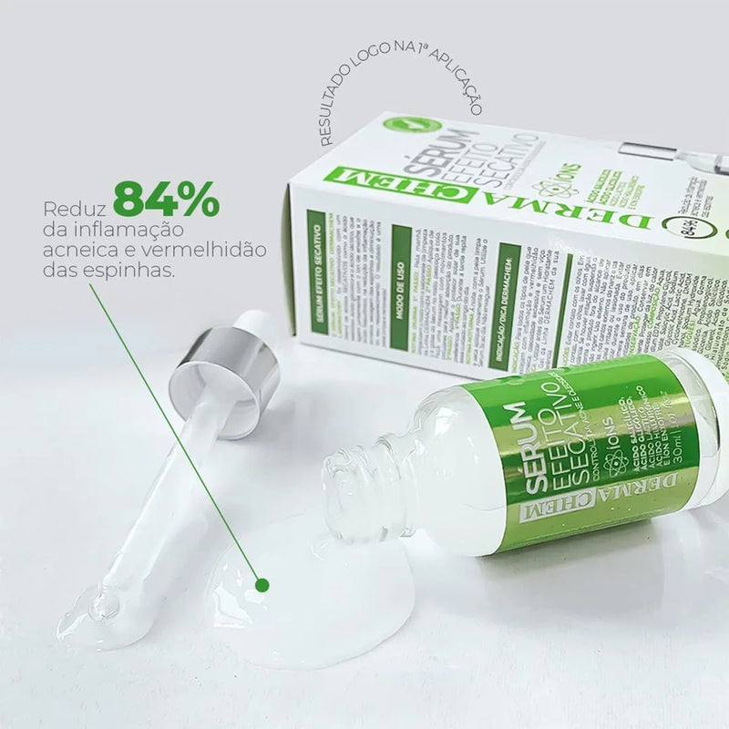 Sérum Efeito Seco Controle de Acne e Oleosidade