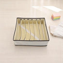 Organizador Dobrável de Gavetas em Nylon para Roupas e Acessórios