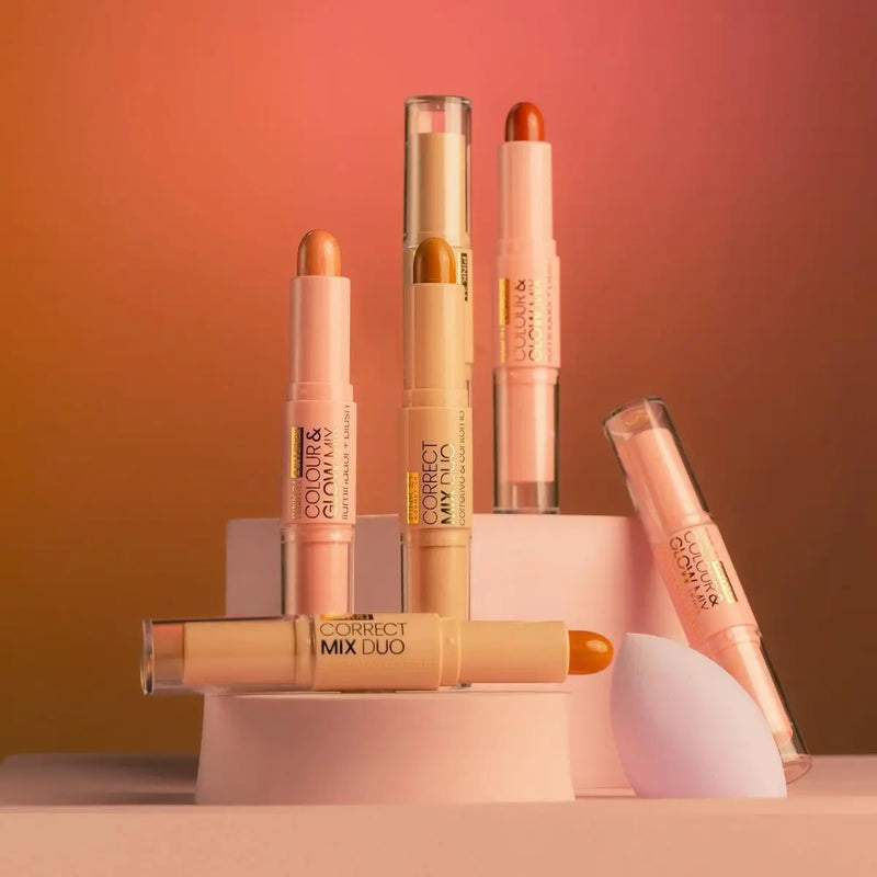 Mix de Iluminador e Blush em Bastão Glow - Rosa 21