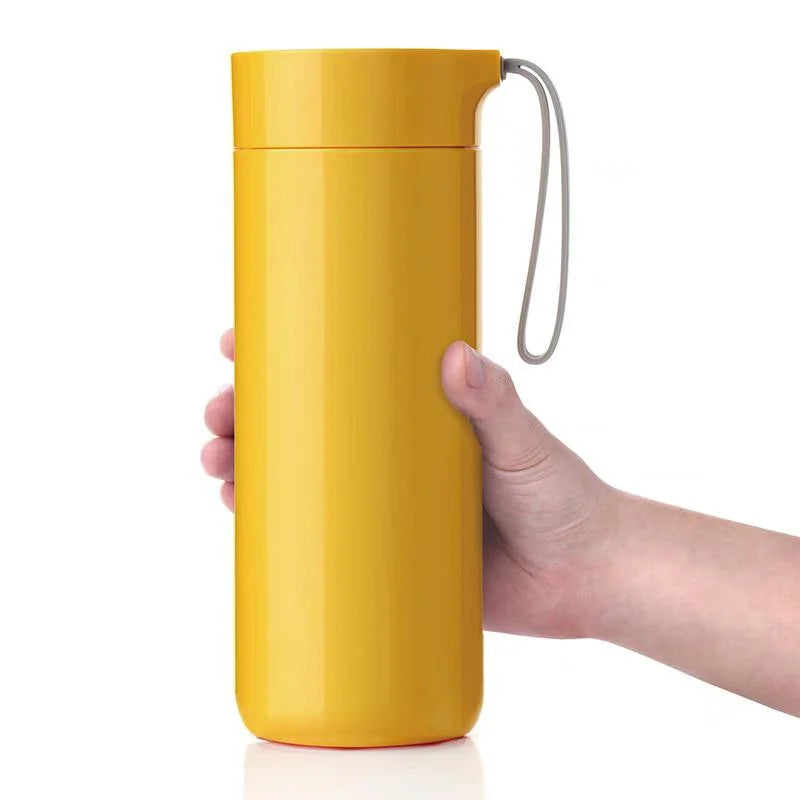 Garrafa Térmica Antiqueda -Resistente Á Prova de Vazamento Base de Ventosa 400ml