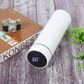 Garrafa Térmica 500ML Com Led Inox - Display Digital