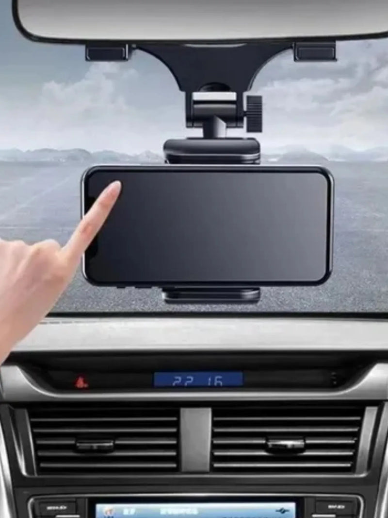 Suporte de Celular para Retrovisor de Carro Ajustável