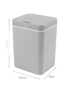 Lixeira Automática Inteligente 16L com Sensor de Movimento e Toque