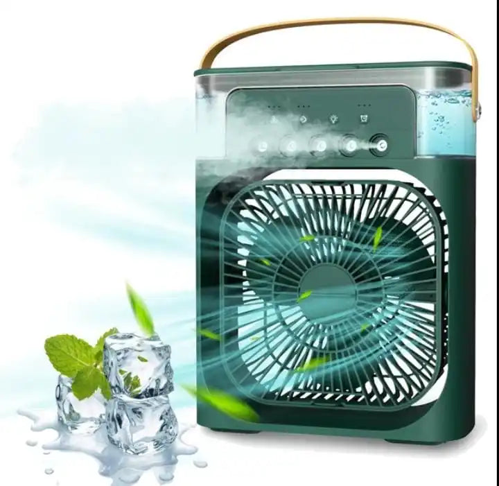 Climatizador/Ventilador De Ar Portátil  Com Iluminação