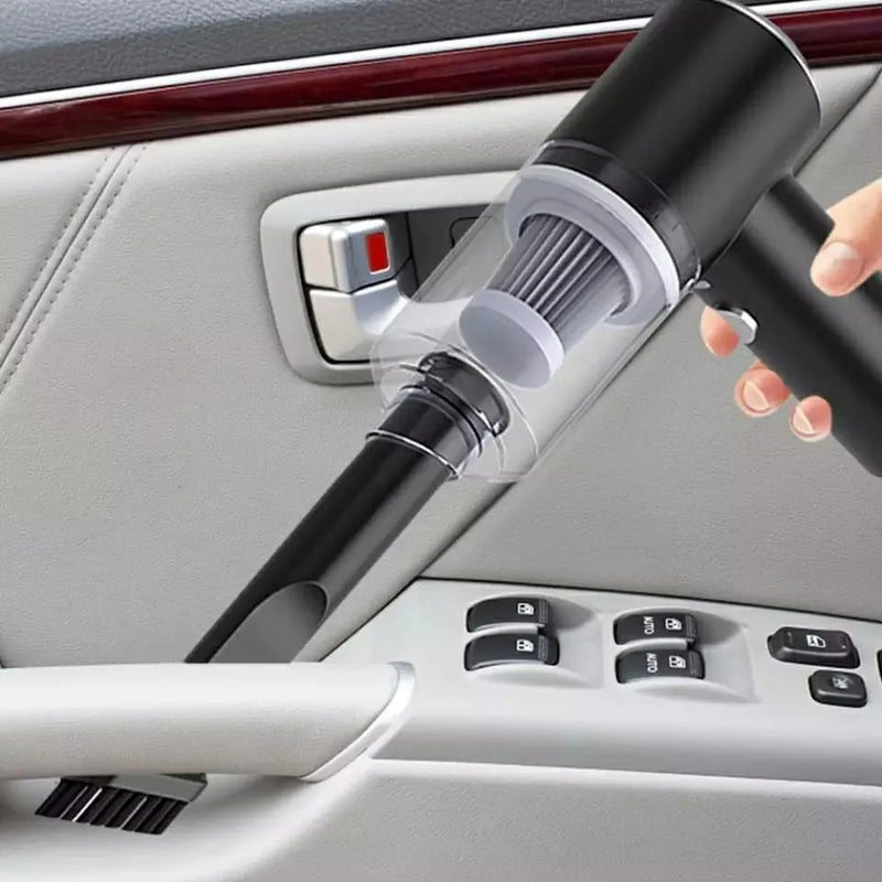 Mini Aspirador de Pó Portátil Recarregável 6000Pa – Leve, Sem Fio e Potente