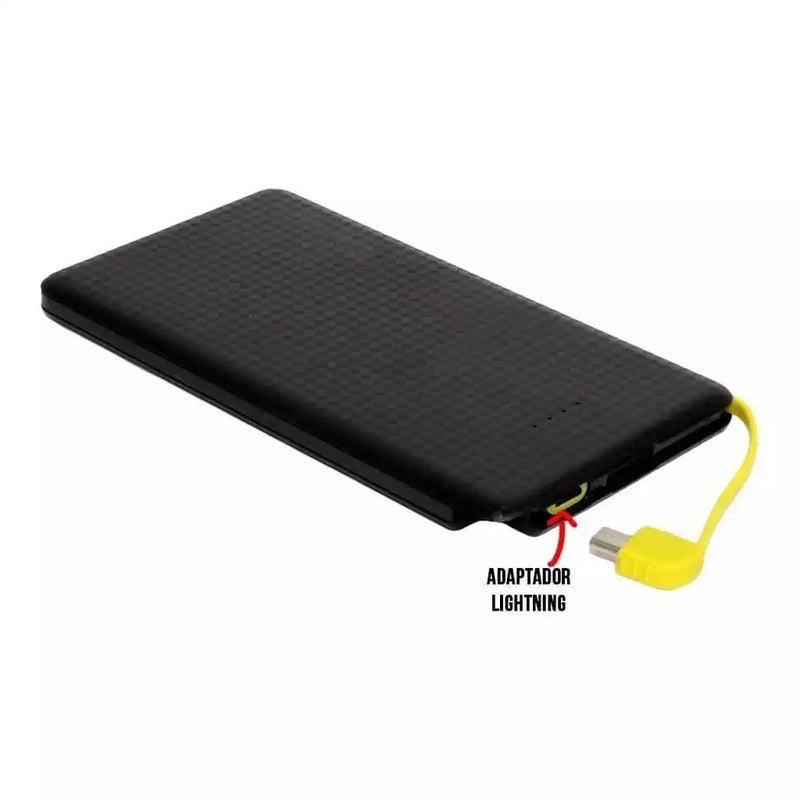 Carregador Portátil 10000mAh Universal Pinneng com Cabos Embutidos