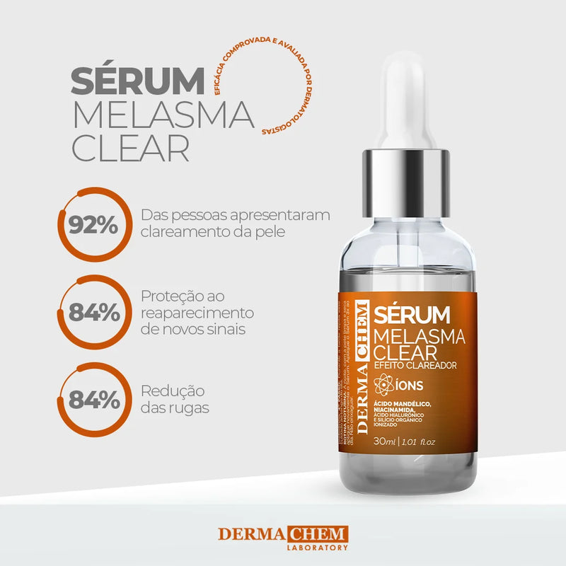 Kit Skincare -Clareador Melasma -Gel Facial Anti-Idade -Sabonete Facial Vitamina C 3un