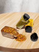 Kit Potes Temperos Tampa Dupla 10 Un - (220ml)