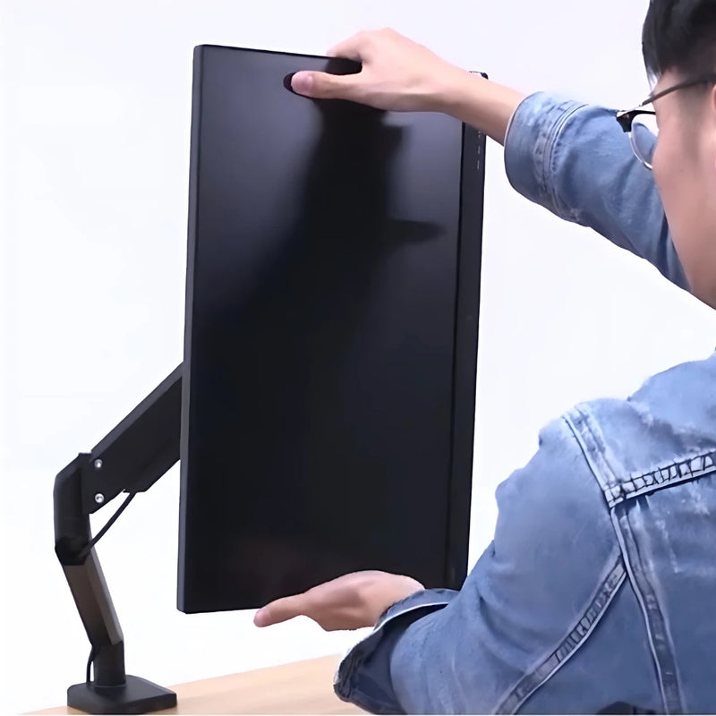 Suporte Articulado Para Monitor e TV, com Mola a Gás -Removível