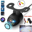 Câmera de Ré Automotiva Borboleta com LED, Visão Noturna e Ângulo de 120°