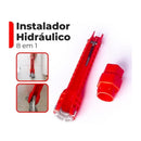 Chave Hidráulica -Profissional -Instalar Torneiras Chave de Encanador  8 em 1