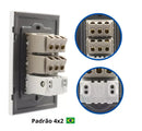 Tomada de Parede Entradas Carregador USB - Dispositivo Universal