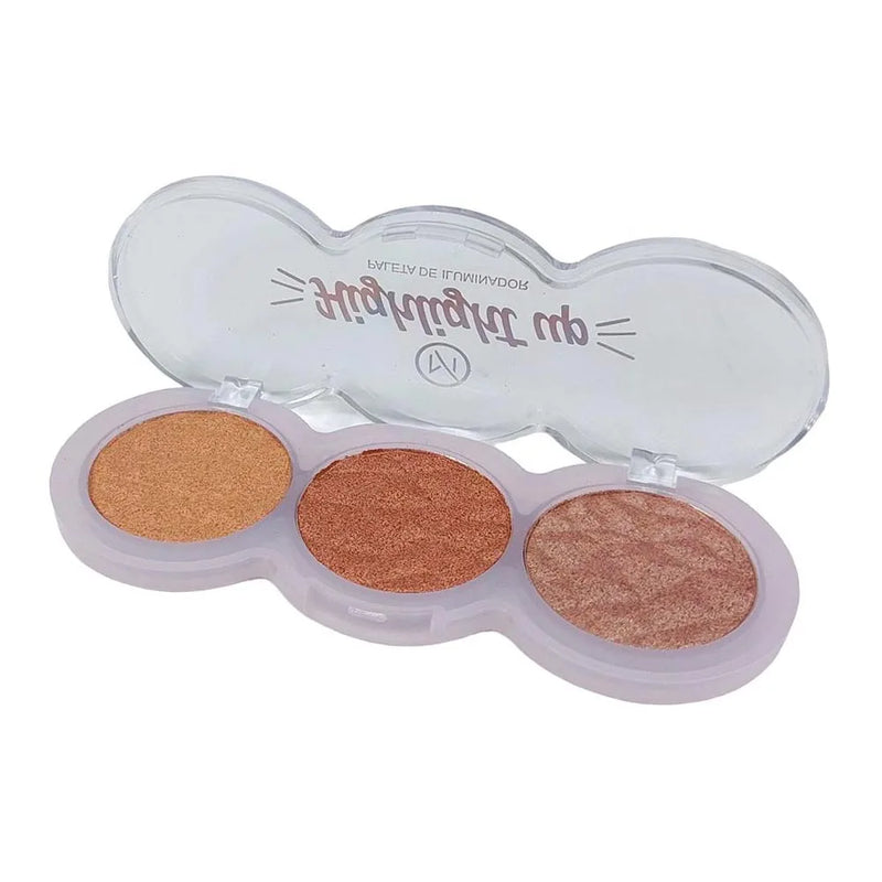 Paleta de Iluminadores Mylife -Up Trio