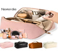Necessaire Grande Capacidade -Couro Sintético. -Alta Qualidade