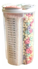 Potes Personalizáveis (2,8 Litros com Divisórias) -Tampa Selada Hermética