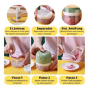 Mini Processador Elétrico -Recarregável USB 250ml