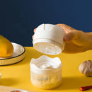 Mini Processador Elétrico Portátil Aço INOX 250ml USB com 3 lâminas