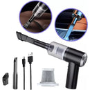 Mini Aspirador de Pó Portátil Recarregável 6000Pa – Leve, Sem Fio e Potente