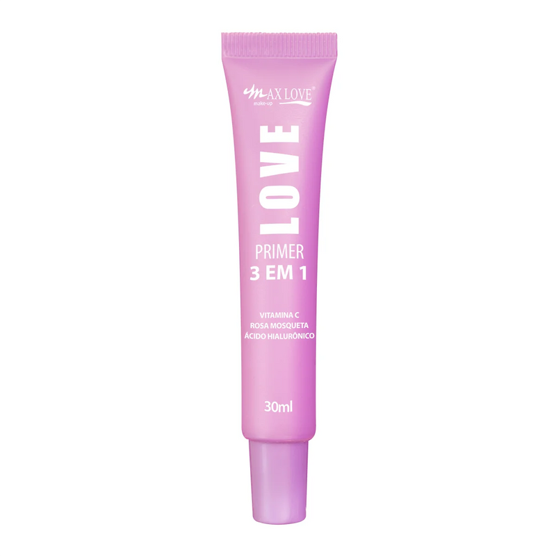 Primer e Hidratante Facial 3 em 1 - Max Love